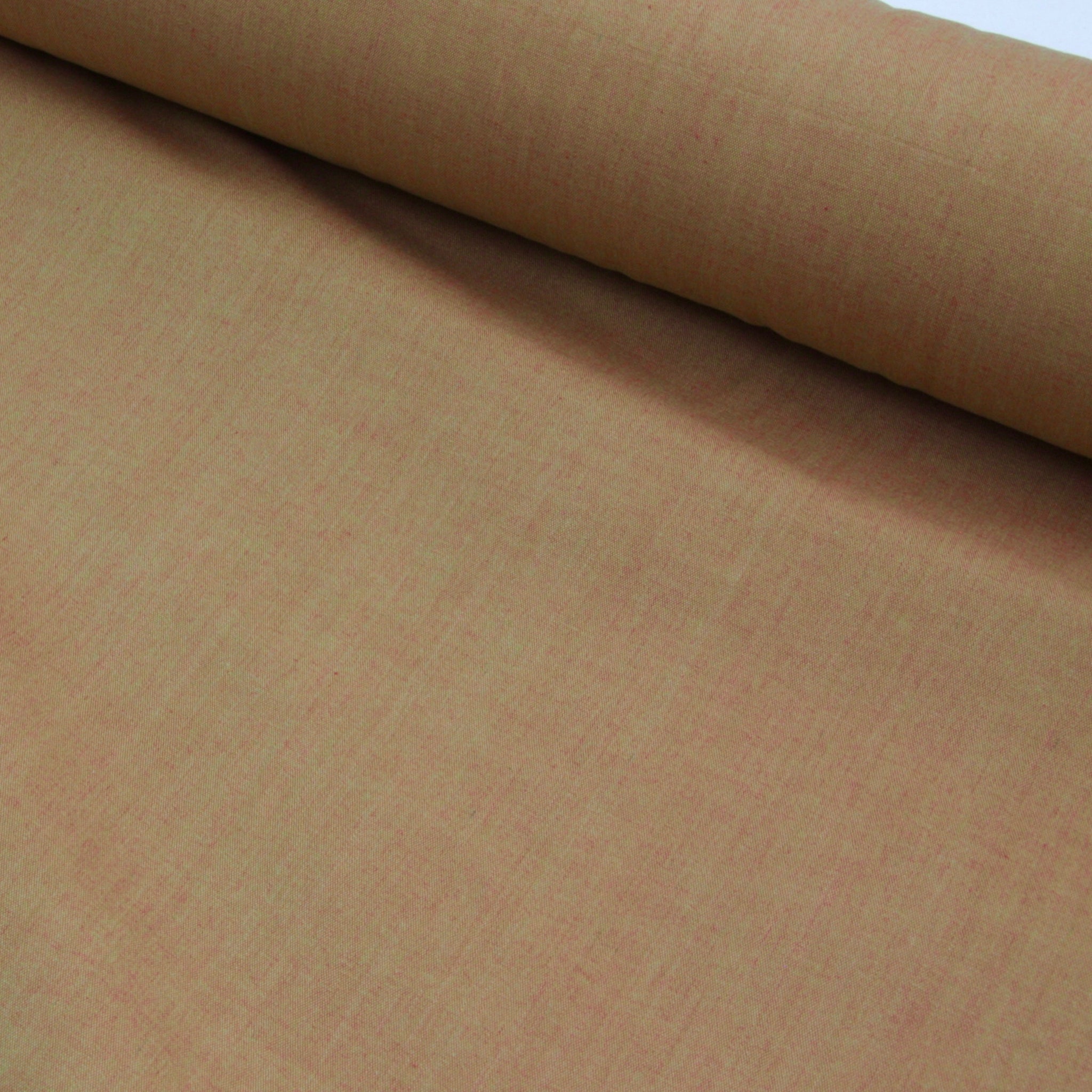 Organic Cotton Crossweave - Sienna