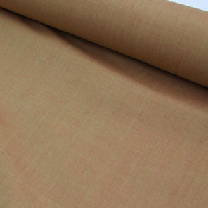 Organic Cotton Crossweave - Sienna