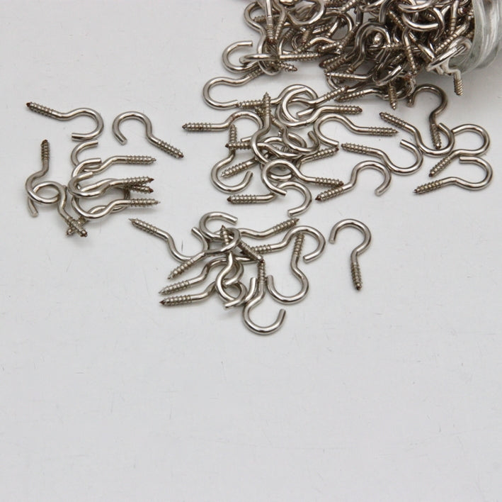 Curtain Wire Hooks - Silver