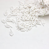 Rufflette Curtain Hooks Plastic - White