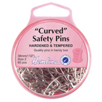 Hemline - Curved Safety Pins 38mm
