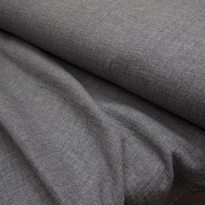 Cotton Double Gauze - Melange Grey