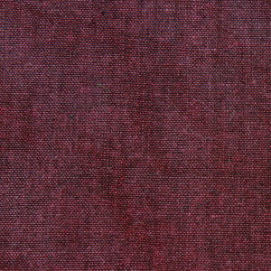 Organic Cotton Crossweave - Night Red