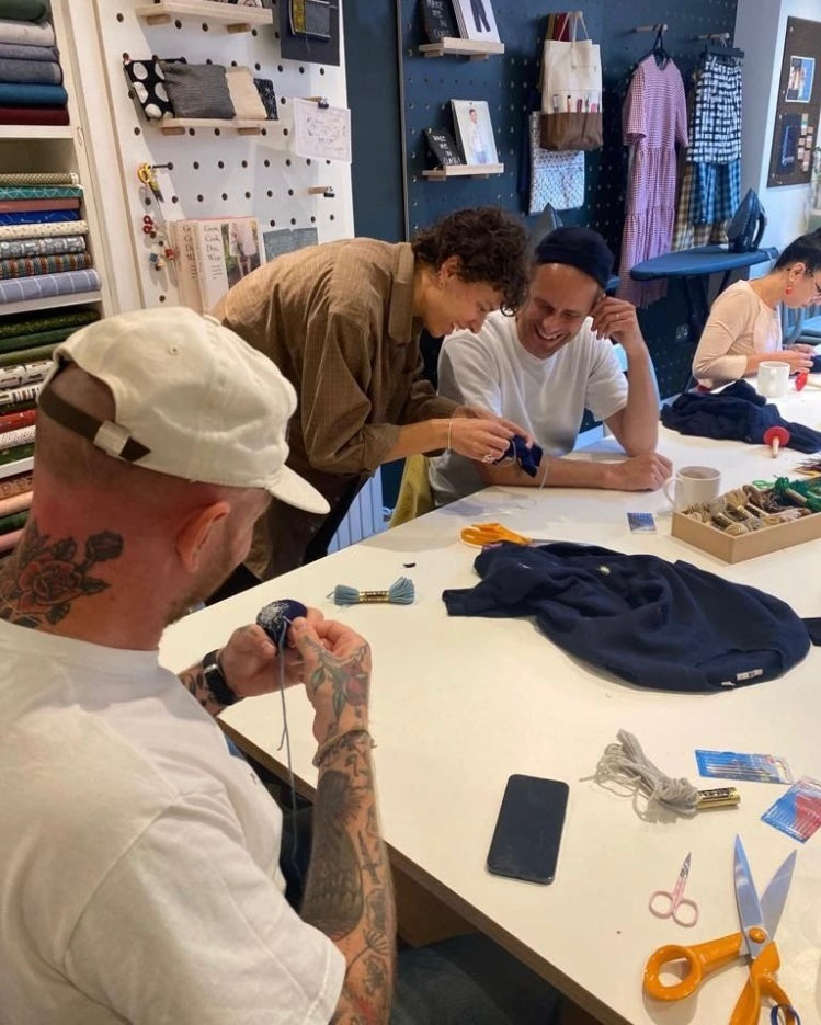 Darning Workshop with Luce Thread