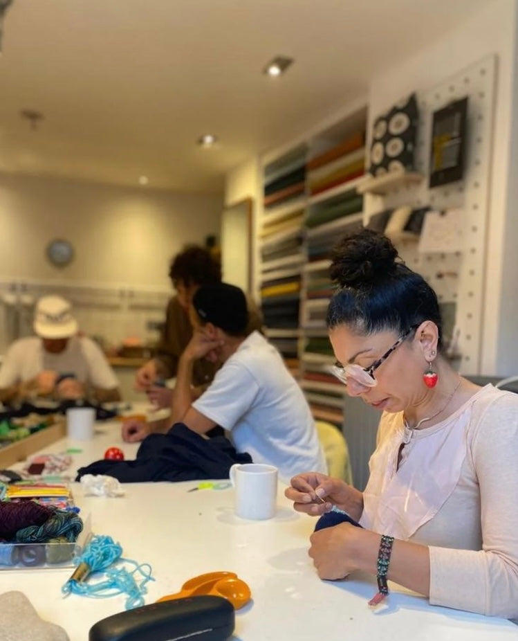 Darning Workshop with Luce Thread