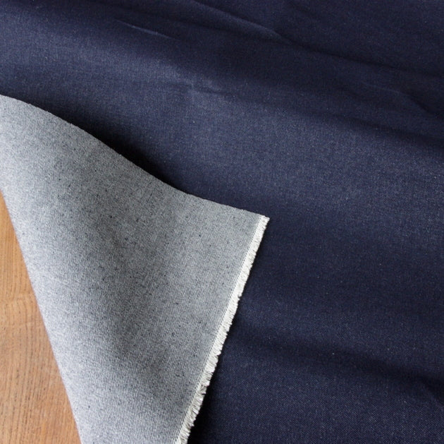 Oldham Heavy Cotton Denim - Dark Indigo