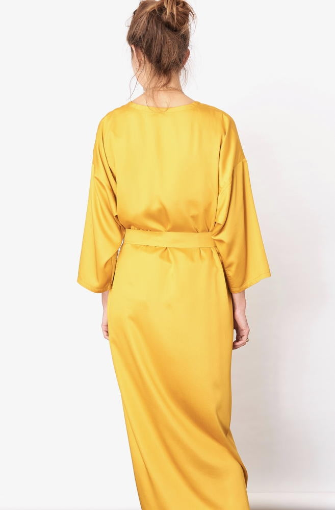 Organic Bamboo Silk - Saffron