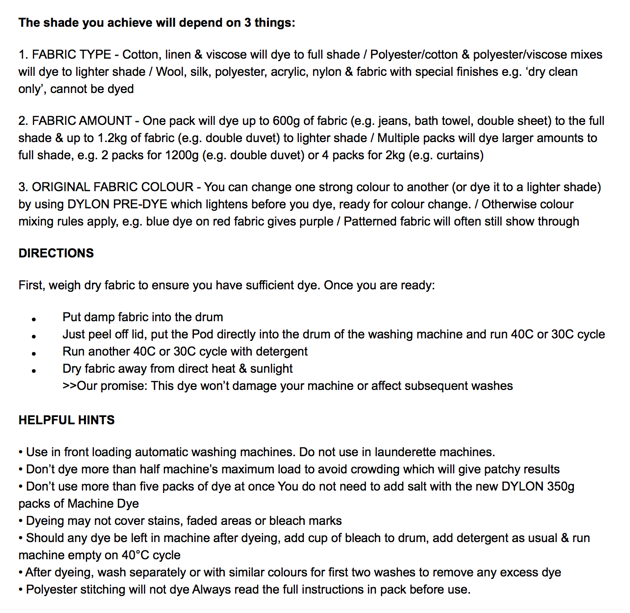 Dylon Machine Dye - Fresh Orange