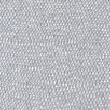 Essex Linen Mix Chambray - Steel