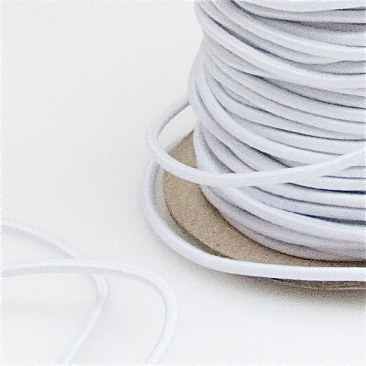 Elastic Cord - Black And White