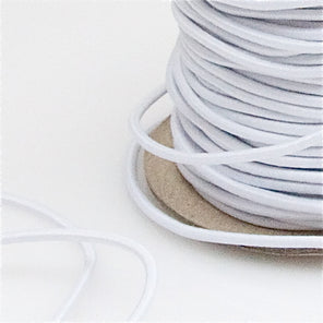 Elastic Cord - Black And White