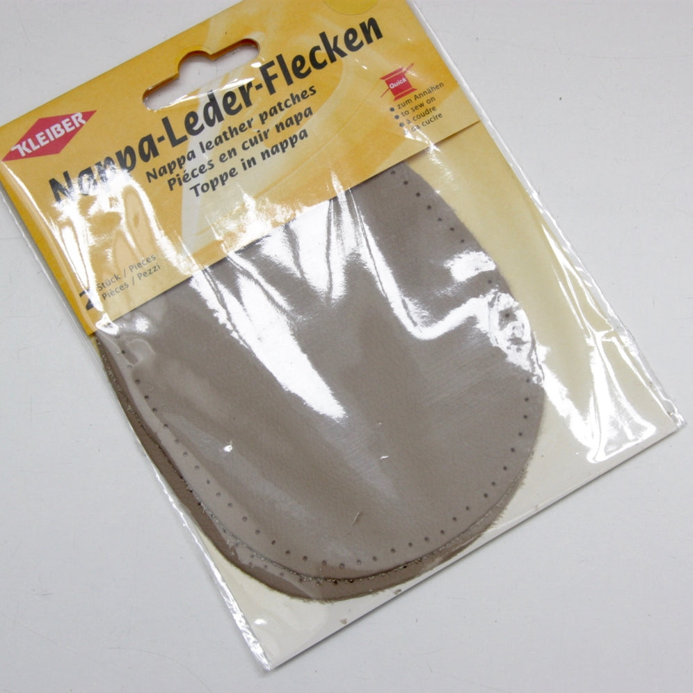 Kleiber Nappa Leather Elbow Patches - Beige