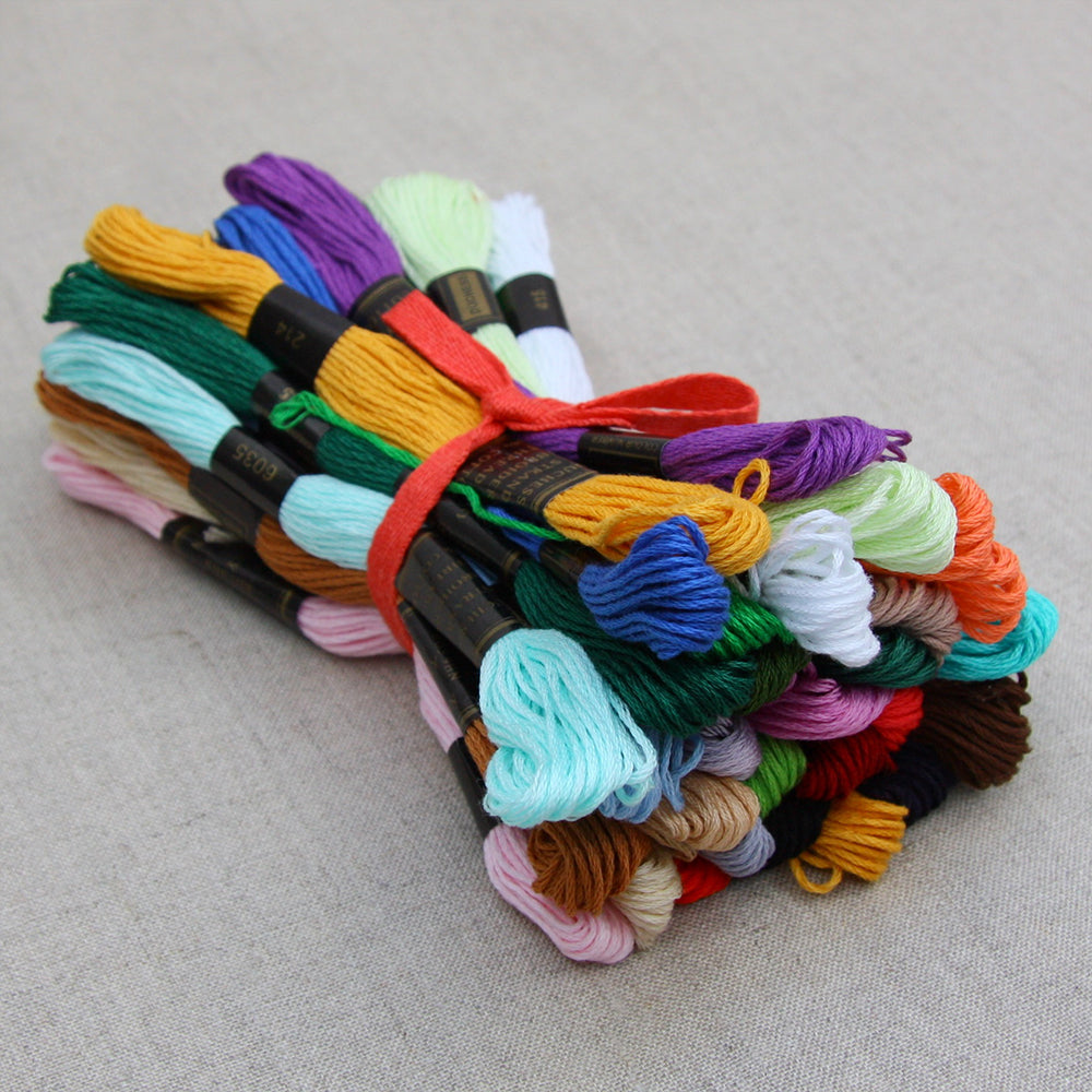 Paper Bundle Thread Embroidery Thread Bundle | Haberdashery | Ray Stitch