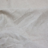 linen cotton mix medium weight fabric in natural beige