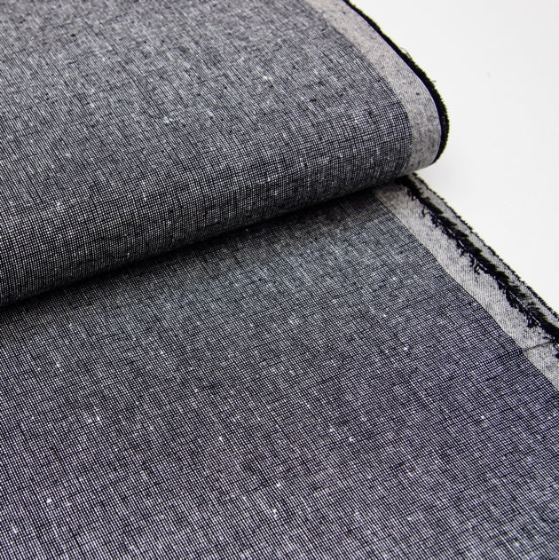 Essex Linen Mix Homespun - Pepper