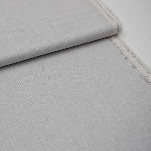 Essex Linen Mix Homespun - Silver