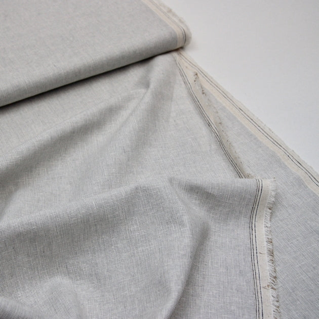 Essex Linen Mix Homespun - Silver