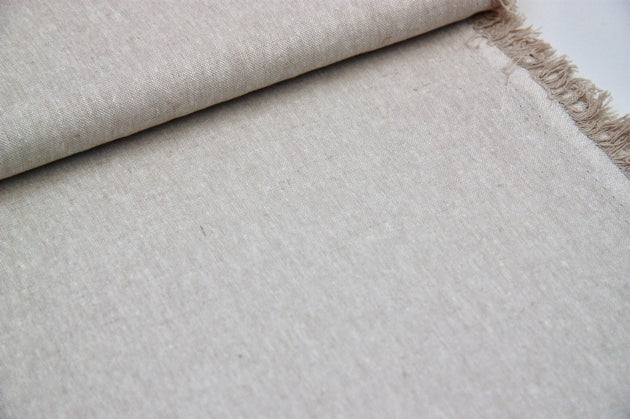 Essex Linen Mix Chambray - Flax