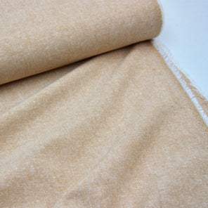 Essex Linen Mix Chambray - Leather