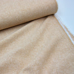 linen cotton mix medium weight fabric in brown