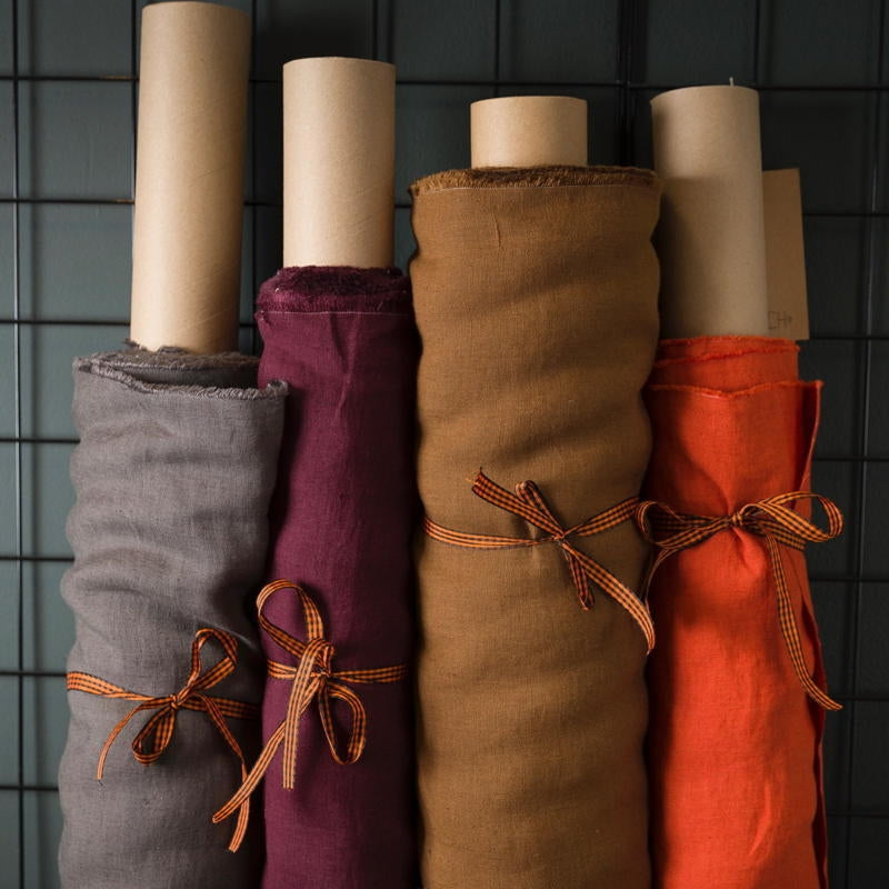 European Washed Linen - Bubblegum