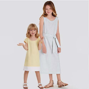 Simplicity Girls' 9120 - Girls' Dresses