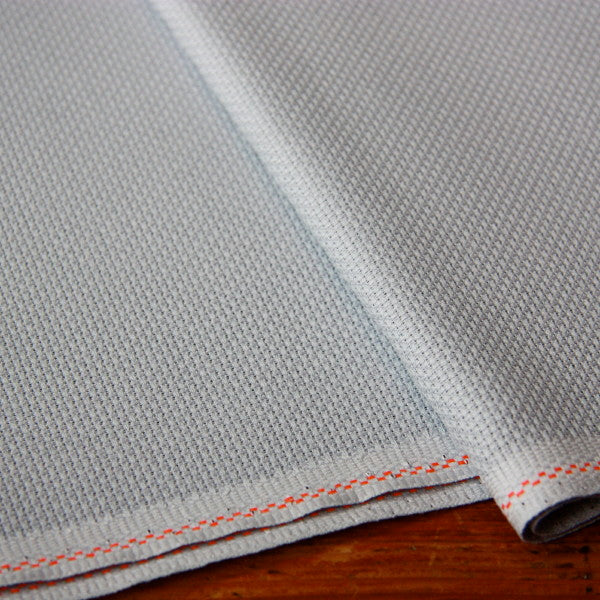 Cotton Aida Fabric - 14 Count Pewter