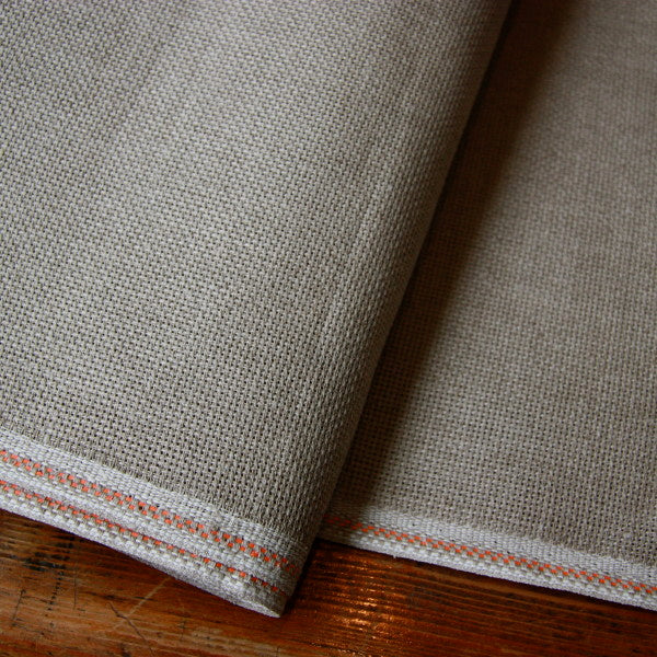 Linen Aida Fabric - 14 Count Toast