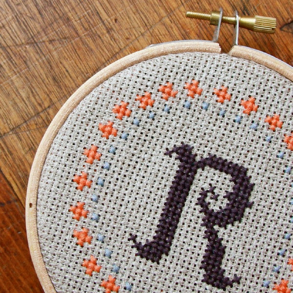 Cotton Aida Fabric - 14 Count Misty Blue