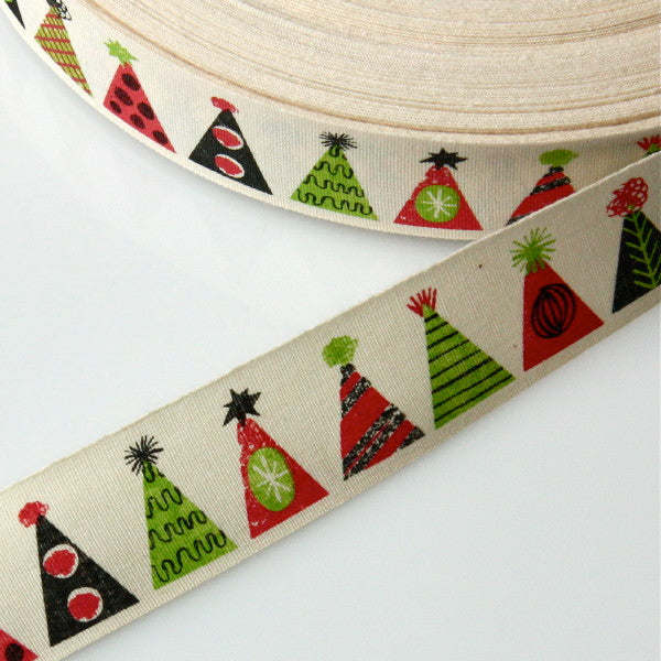 Alice Pattullo Party Hats Ribbon - By The Metre