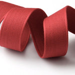 Cotton Strap Webbing 28mm - Red