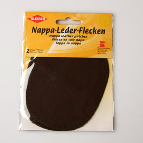 Kleiber Nappa Leather Elbow Patches - Brown