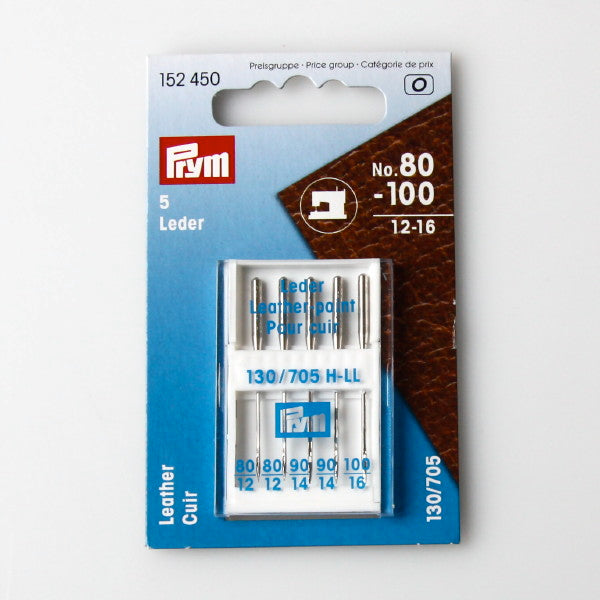 Prym 152450 - Sewing Machine Needles - Leather