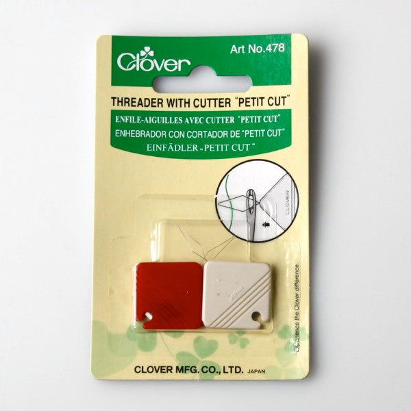 Clover 478 - Needle Threader with Cutter