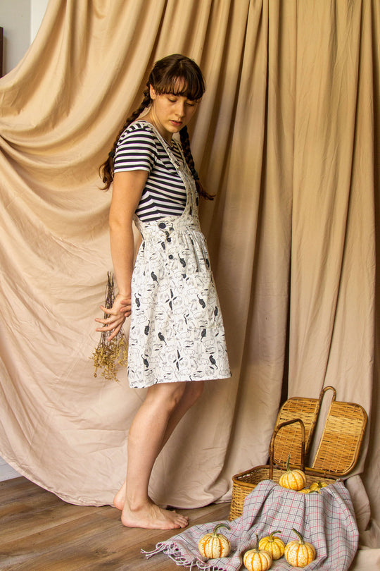 Untitled Thoughts - Fleur Pinafore Dress - PDF Pattern