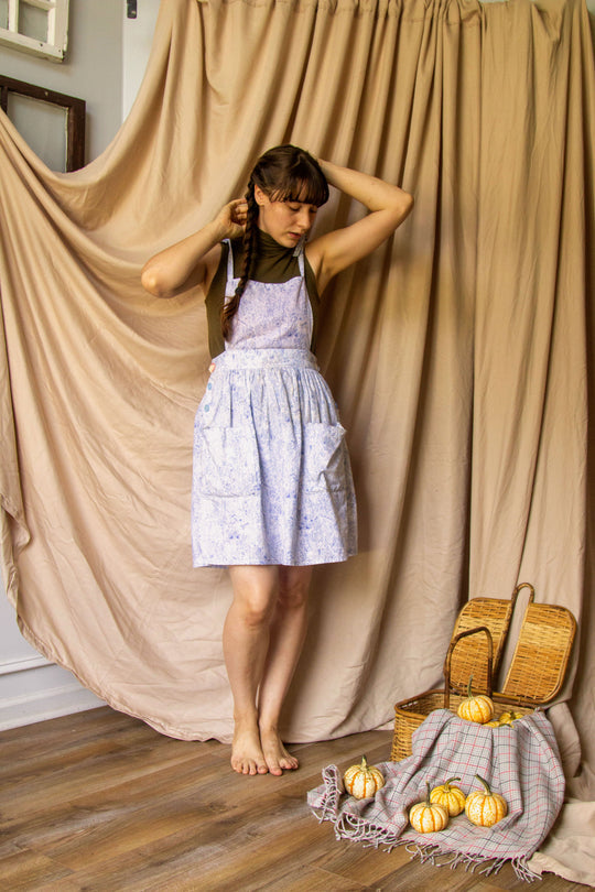 Untitled Thoughts - Fleur Pinafore Dress - PDF Pattern