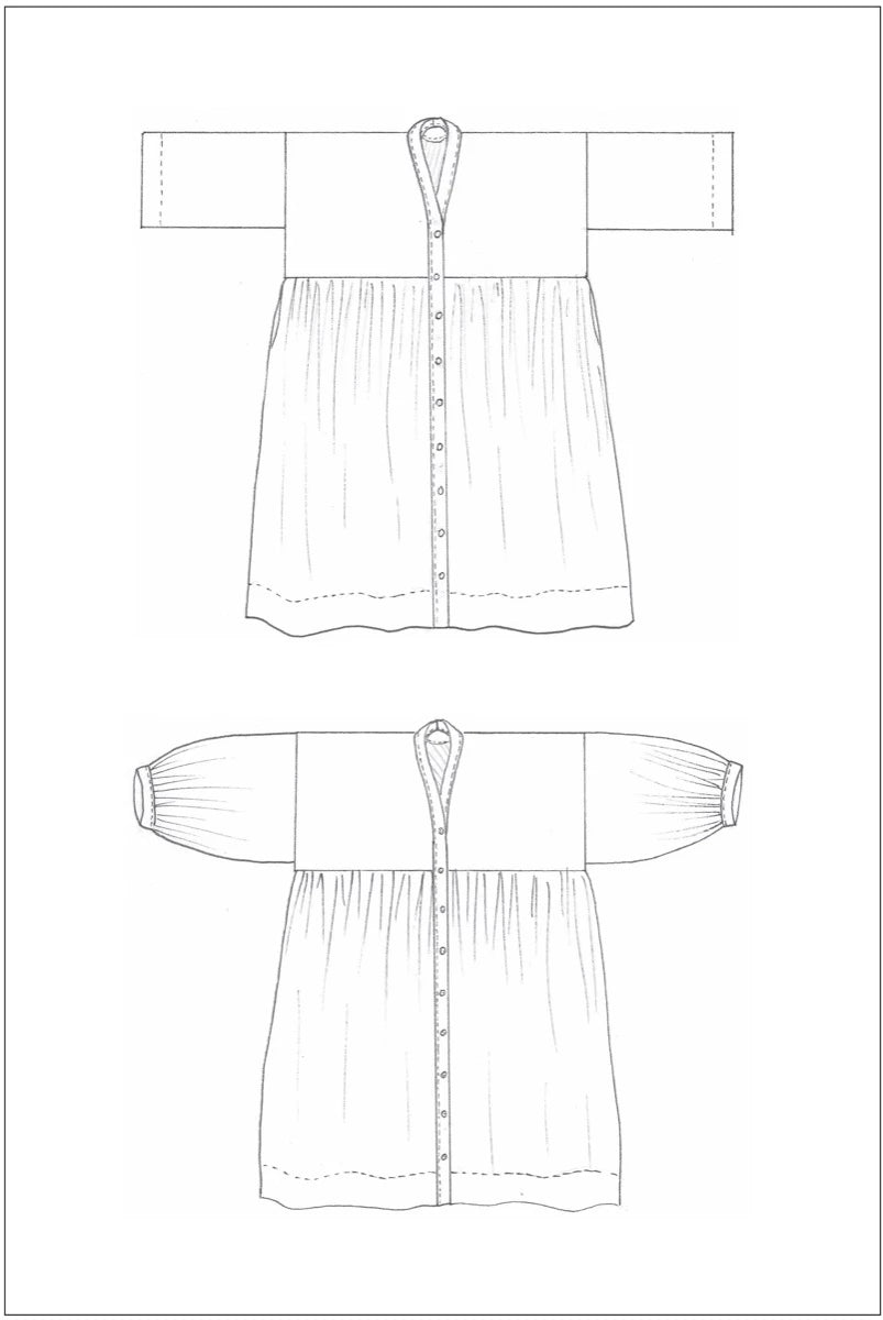 Birgitta Helmersson - Zero Waste Gather Dress - PDF Pattern