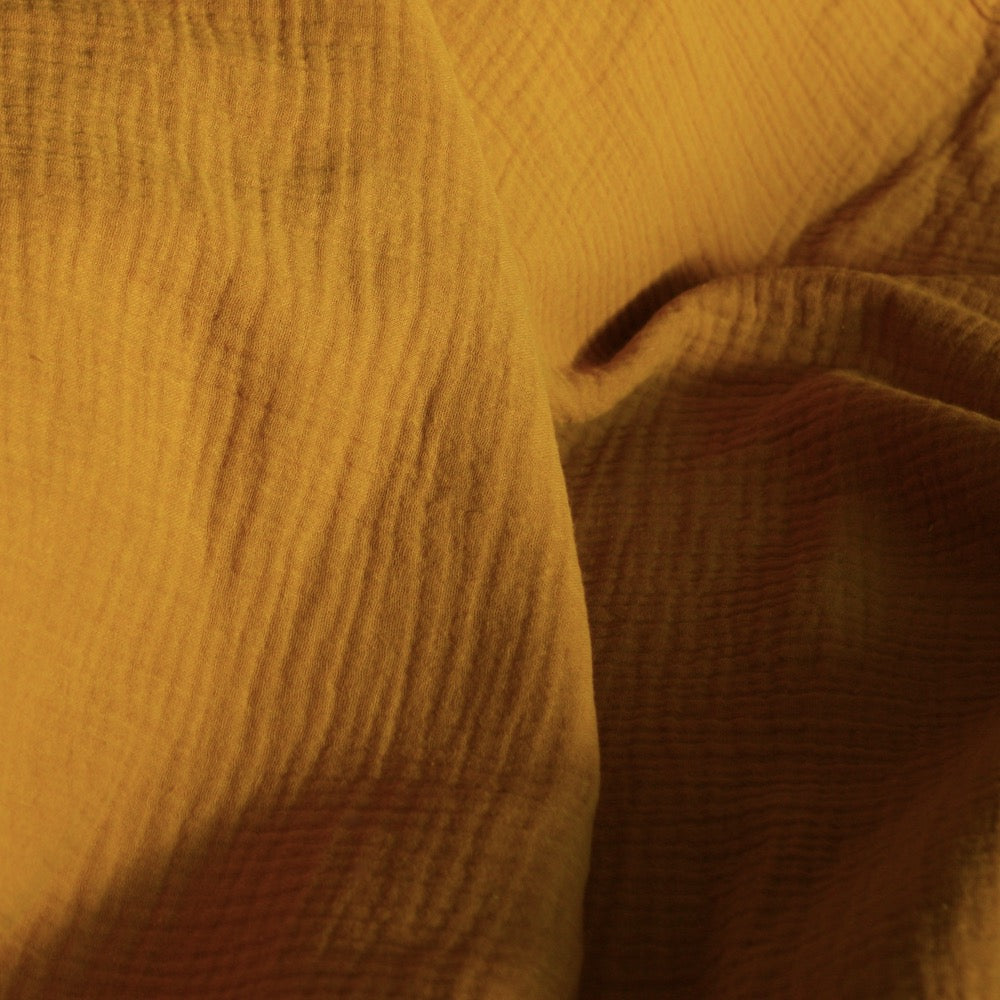 Cotton Double Gauze - Gold