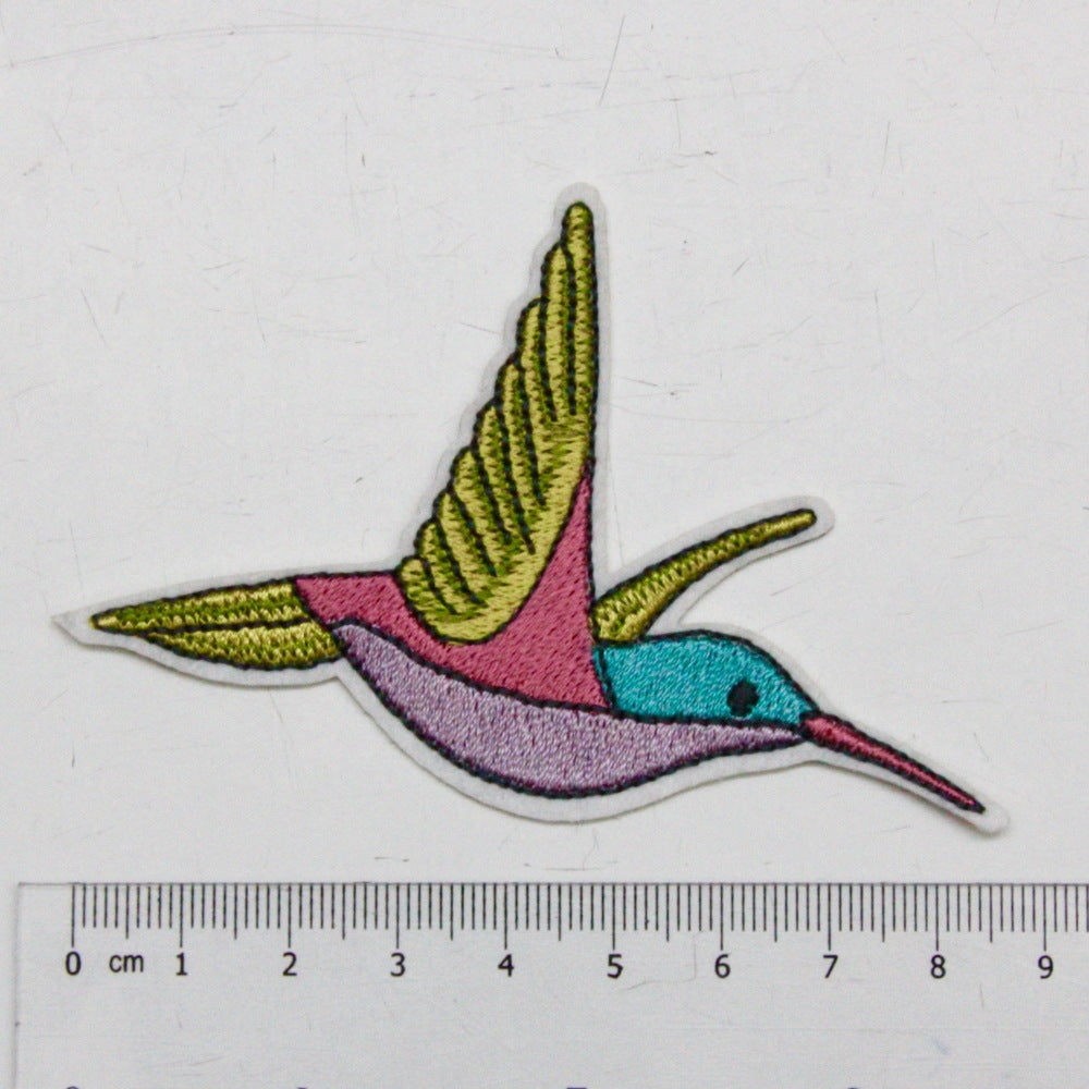 Iron-On Patch - Hummingbird
