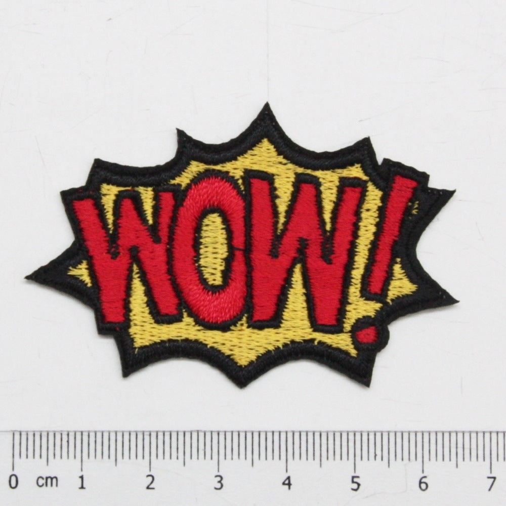 Iron-On Patch - WOW