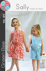 Green Bee Kids Patterns - Sally Romper & Dress