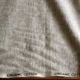 Organic Cotton Crossweave - Grey Marl