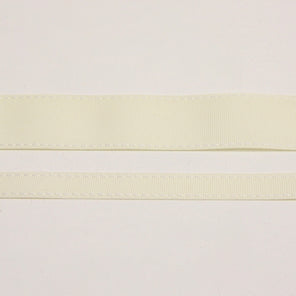 Grosgrain Stitch Ribbon - Cream