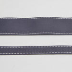Grosgrain Stitch Ribbon - Mid Grey