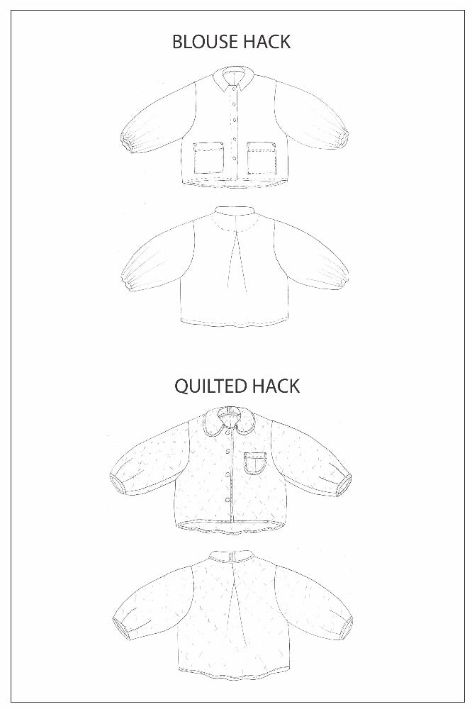Birgitta Helmersson - Zero Waste Bell Jacket - PDF Pattern
