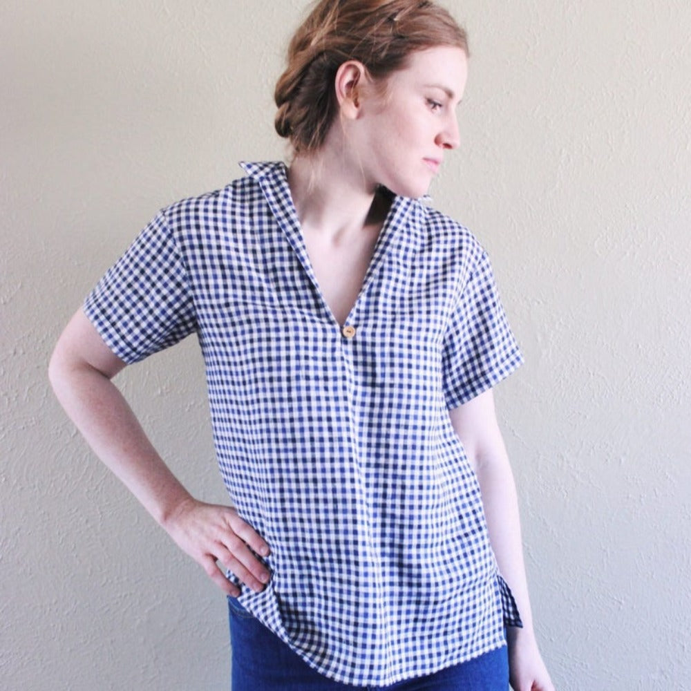 Anna Allen Clothing - Heidi Pullover Top - PDF Pattern