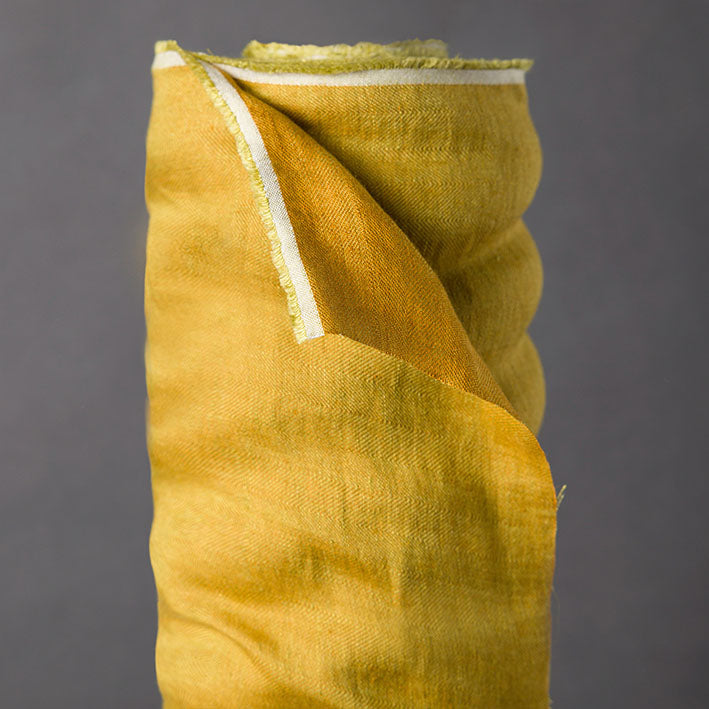 European Herringbone Linen - Aspall