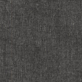 linen cotton mix medium weight fabric in black