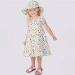 Simplicity Girls' 9126 - Toddler Dress and Hat