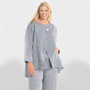 Burda 8108 - Plus Size Top, Jacket & Trousers